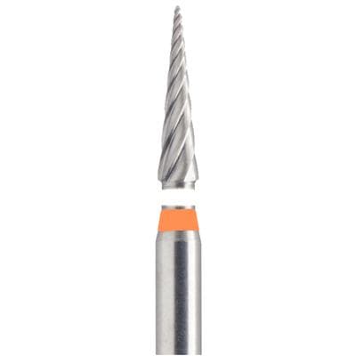 Meisinger Tungsten Carbide T&F Finishing Bur with Twist, ET6, 30 Flute, Ultra-Fine, FG, 1.4 mm Diameter, 5/Pkg, D0134U-014-FG thumbnail 6