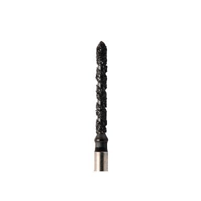 Meisinger Black Cobra Diamond Bur, FG, Super Coarse, Straight Bevel Tip, 1.2 mm, B869-012, 5/Pack thumbnail 7