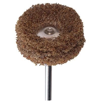 Meisinger Fuzzie Polishing Wheel, Coarse, Brown, 25mm, Handpiece, 5/Pkg, 253G-250-HP thumbnail 14
