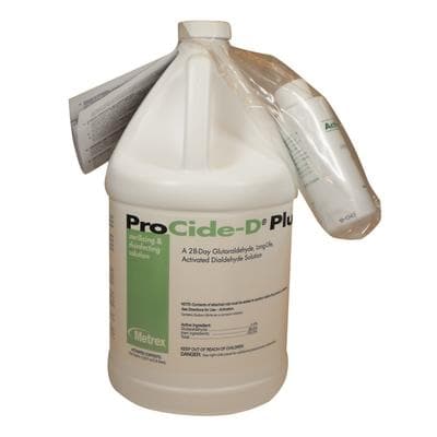 ProCide-D Plus 3.4% Glutaraldehyde High-Level Disinfectant & Sterilant, 1 Gallon Bottle with Activator, #10-3260 thumbnail 7