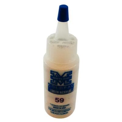 Yates Motloid Coldpac Tooth Acrylic Powder, Nu Hue Shade #59, 1 oz Bottle thumbnail 2