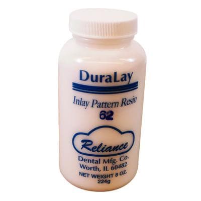Duralay Temporary Crown & Bridge Pattern Resin Powder, Shade 62 (A2), 8 oz Bottle, 2508-62 thumbnail 9