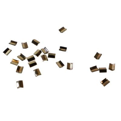 RMO® Silver Solder Rectangles, 3.1 mm x 4.0 mm, 100/Pkg - RMO® Silver Solder - Rectangles, 100/Pkg - Image 1