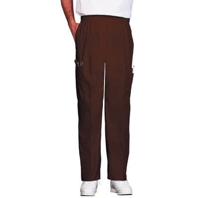 Fashion Seal Healthcare® Unisex Ultimate Pants, 65/35 Fashion Poplin® - Chocolate, 2XL - Fashion Seal Healthcare® Unisex Ultimate Pants, 65/35 Fashion Poplin® - Chocolate, 2 XL - Image 1