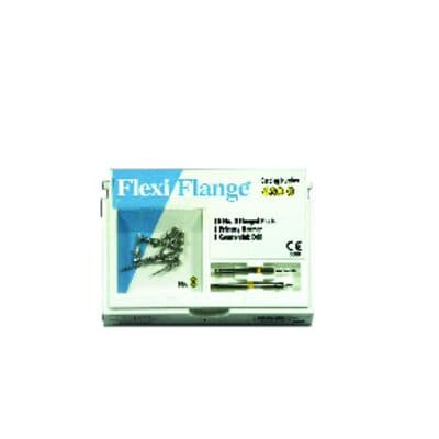 Flexi-Flange Stainless Steel Post Refill Kit, Size 0 (Yellow), 10 Posts with Reamer and Countersink Drill, 430-0 thumbnail 11