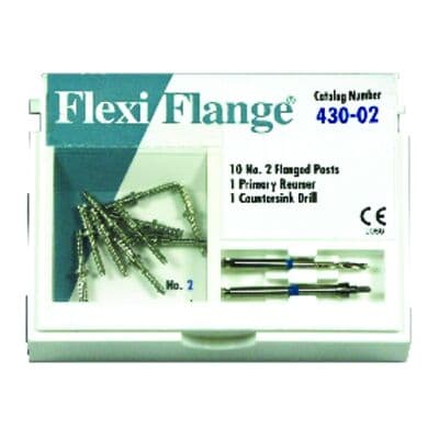 Flexi-Flange Stainless Steel Post Refill, Size 2 (Blue), 10/Pk, 430-02 thumbnail 11