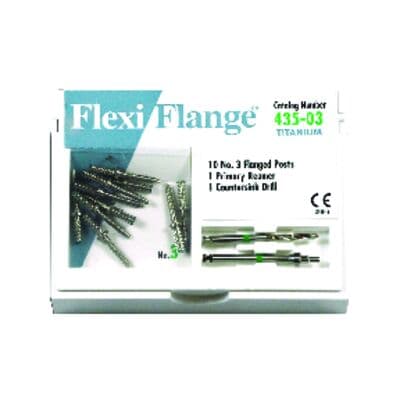 Flexi-Flange Titanium Post Refill, Size 3 (Green), 10/Pkg, 435-03 thumbnail 5