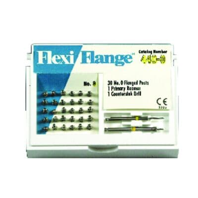 Flexi-Flange Stainless Steel Post Economy Refill, Size 0, Yellow, 30/Pk, 440-0 thumbnail 5