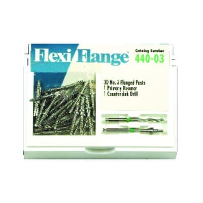 Flexi-Flange Economy Refill #3 Green Stainless Steel Post, 30/Pk, 440-03 thumbnail 3