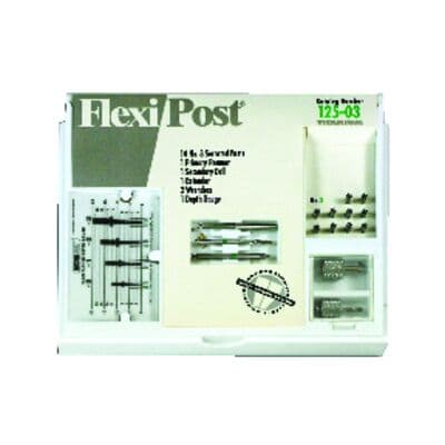 Flexi-Post Titanium Standard Introductory Kit, Size 3, Green, 10 Posts with Reamers, Wrenches, and Gauge, #125-03 thumbnail 3
