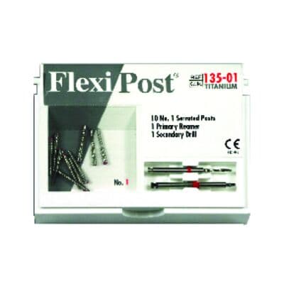 Flexi-Post Titanium Post Refill Kit, Size 1 (Red), 10/Pkg, 135-01 thumbnail 16
