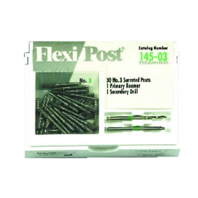 Flexi-Post Titanium Economy Refill Size 3 Green, 30 Posts with Reamer and Drill, 145-03 thumbnail 3
