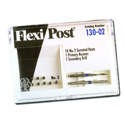 Flexi-Post Stainless Steel Post Refill Kit, Size 2 (Blue), 10/Pkg, 130-02 thumbnail 13
