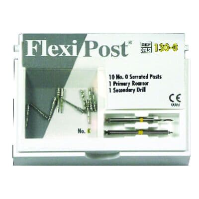 Flexi-Post Stainless Steel Prefabricated Post Refill Kit, Size 0, Yellow, 10/Pkg, 130-0 thumbnail 16