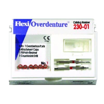 Flexi-Overdenture Stainless Steel Refill, Size 1 (Red), 6 Posts, 230-01 thumbnail 7