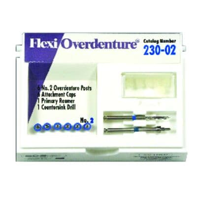 Flexi-Overdenture Stainless Steel Post Refill, Size 2 Blue, 6 Posts, 230-02 thumbnail 5