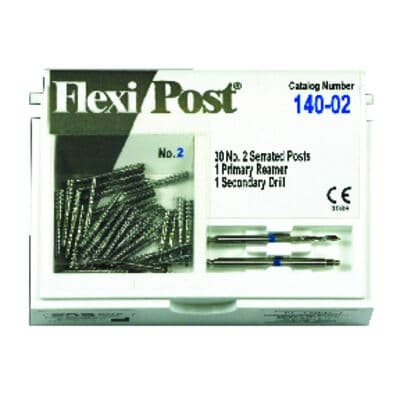 Flexi-Post Stainless Steel Economy Refill, Size #2, Blue, 30/Pk, 140-02 thumbnail 11