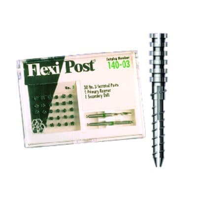 Flexi-Post Stainless Steel Economy Refill, Size 3 (Green), 30 Posts with 1 Reamer and 1 Drill, #140-03 thumbnail 5
