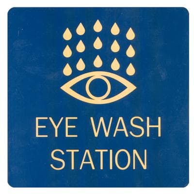 Engraved Signs, 6" W x 6" H, Multiple Colors Available - Engraved Signs - 6" W x 6" H - Image 1