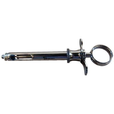 J&J Instruments Aspirating Syringe, Cooke-Waite (C-W) Type, 1.8cc, 07-800 thumbnail 6