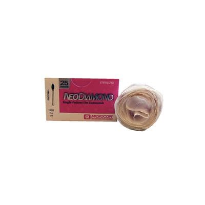 Microcopy NeoDiamond FG #1923 (368-023) Fine Football Disposable Diamond Bur, Friction Grip, 25/Pack thumbnail 6