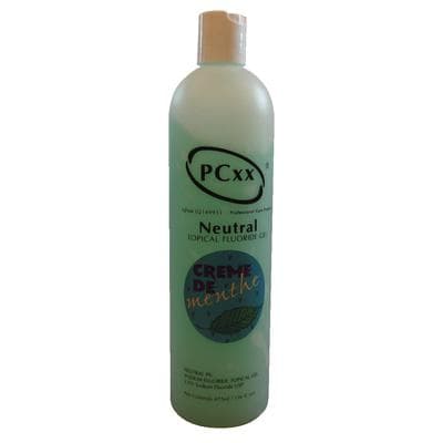 PCxx™ 2.0% Sodium Fluoride Neutral Gel, 16.6 oz Bottle, Creme de Menthe, NDC 62007-0820-16 - PCxx™ 2.0% Sodium Fluoride Neutral Gel, 16.6 oz Bottle - Creme de Menthe - Image 1