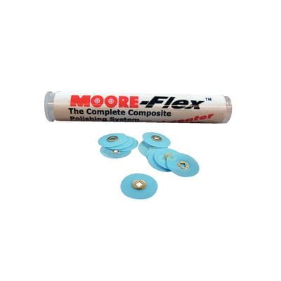 Moore-Flex Polishing Discs, Mini Refill, 1/2", Fine, Blue, 100/Pk, BC-12-1F4 thumbnail 8