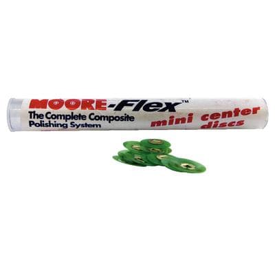 Moore-Flex Polishing Discs, Mini Refill, 3/8", Medium, Green, 100/Pk, BC-38-1M4 thumbnail 6
