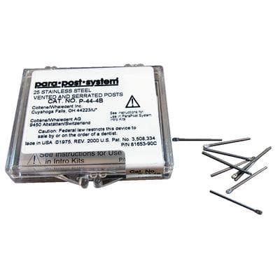 ParaPost Stainless Steel Post, Size 4 (.040"/1.0mm), Yellow, Bulk Refill, 25/Pk, P444B thumbnail 12