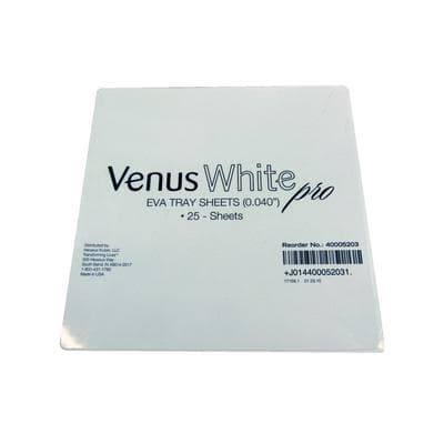 Kulzer Venus White Pro EVA Sheets, 0.040" Thick, 25/Pack, 40005203 thumbnail 9