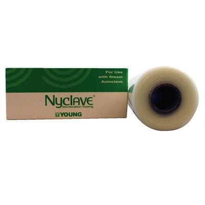 Nyclave Sterilization Tubing, 6" x 100' Roll, Clear Nylon, Puncture Resistant, No Indicator, 112610 thumbnail 15