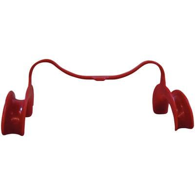Lumalite Disposable Cheek Retractors, Large, Red, 4/Pkg thumbnail 2