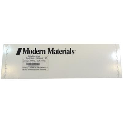 Kulzer Modern Materials Utility Wax Strips, Small, White, 1/16" x 11", 114/Box, 50094291 thumbnail 11