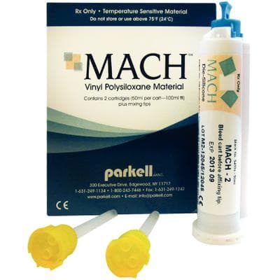 Parkell Mach-2 Die-Silicone, 50 mL Automix Cartridges, 2/Pkg, S433S thumbnail 15