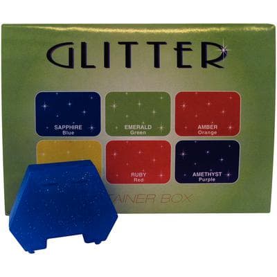 Glitter Premium Retainer Box, Sapphire Blue, 12/Pk, GT2002-2C thumbnail 8