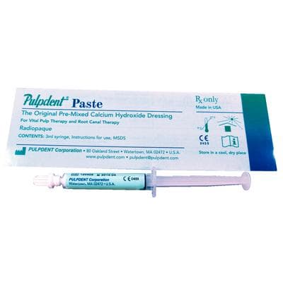 Pulpdent Paste Calcium Hydroxide Pulp Capping Paste, 3 mL Syringe, 1/Pk, PSY thumbnail 20