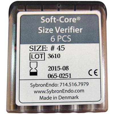 Kerr Soft-Core Size Verifier #45, Refill, 6/Pkg, 972-3245 thumbnail 8