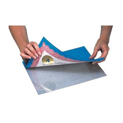C-Line Cleer-Adheer Self-Adhesive Laminating Sheets, 2 Mil, 9" x 12", 50/Box, CLI 65001 thumbnail 2