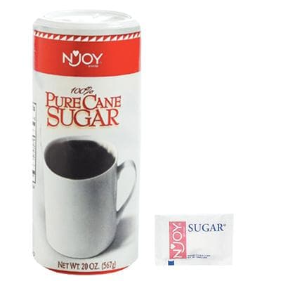 N'Joy Pure Cane Sugar Packets, 1/10 oz, 2000/Box - N'Joy Sugar - Image 1