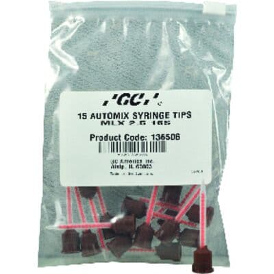 GC Temp Advantage Refill Mixing Tips, Brown/Orange, 15/Pack, 136506 thumbnail 21