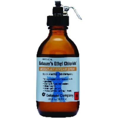 Ethyl Chloride Topical Anesthetic Spray, 3.9 oz Bottle, Jet Stream Medium, 12/Box, Gebauer thumbnail 2