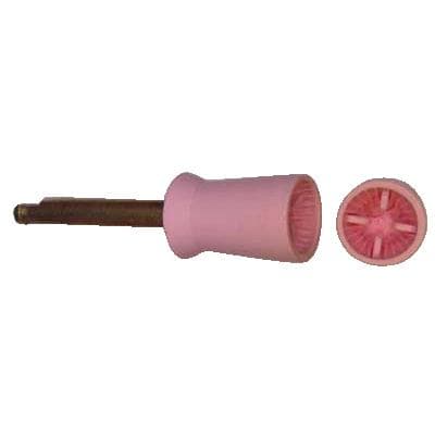 Allpro Nonlatex Prophy Cups, Latch Mandrel, Ribbed & Webbed, Soft Pink, Strawberry Scented, 144/Pkg thumbnail 2