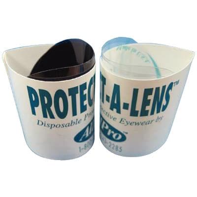 Protect-A-Lens™ Disposable Protective Eyewear, Variety Pack (Clear & Smoke Lenses), 100/Pkg - Protect-A-Lens™ Disposable Protective Eyewear, 100/Pkg - Variety Pack - Image 1