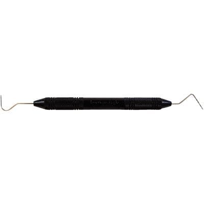 American Eagle Instruments Explorer/Probe 23/1, Double-Ended, Shepherd Hook Explorer with Williams Probe, Black EagleLite Resin Handle, 3/8" Diameter, AEEP23/1BX thumbnail 11