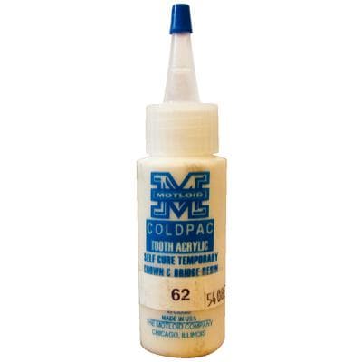 Yates Motloid Coldpac Tooth Acrylic Powder, Nu Hue Shade #62, 2 oz thumbnail 2