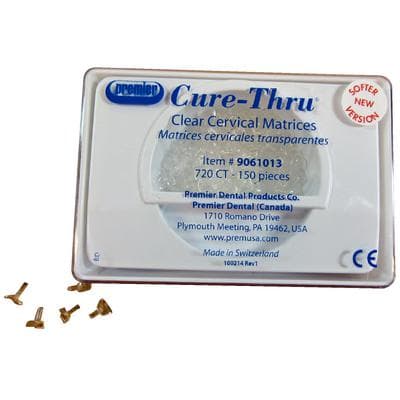Premier Cure-Thru Clear Cervical Matrices, 720CT, 150/Box, #9061013 thumbnail 14