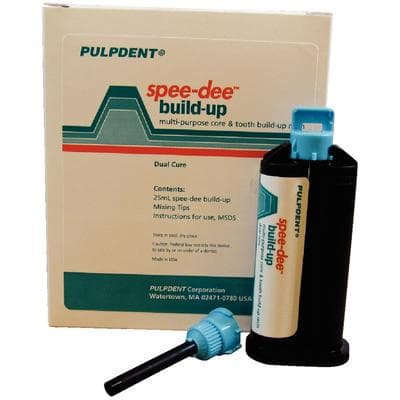Spee-Dee Core Build-Up Material, Dual-Cure, Automix Cartridge Kit, 25 ml, 20 Mixing Tips, SBU thumbnail 17