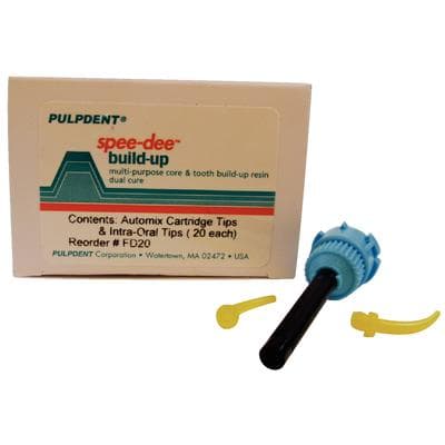 Pulpdent Spee-Dee Build-Up Automix Mixing Tips with Intra-Oral Tips, 20/Pk, FD20 thumbnail 14