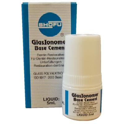 Shofu GlasIonomer Base Cement Liquid Refill, 5 ml Bottle, 1/Pk, 1114 thumbnail 18