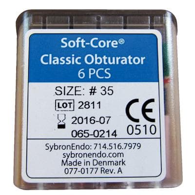 Kerr Soft-Core Classic Obturators, #35, Green, 6/Pk, 972-3035 thumbnail 23